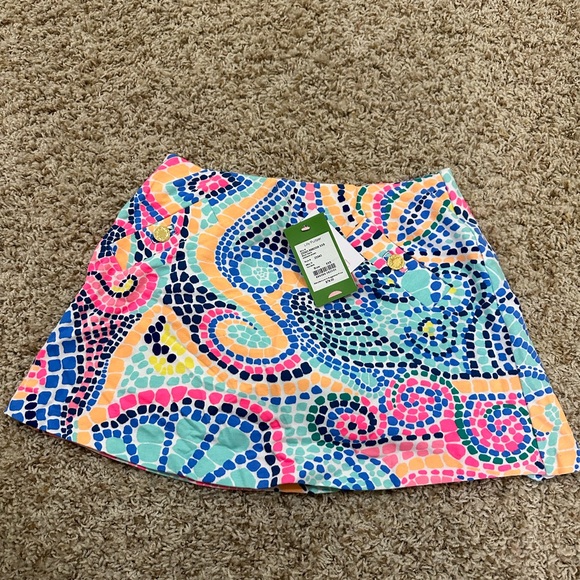 NWT Lilly Pulitzer Madison Skort Size XXS (Tile Wave Print) - Picture 3 of 8